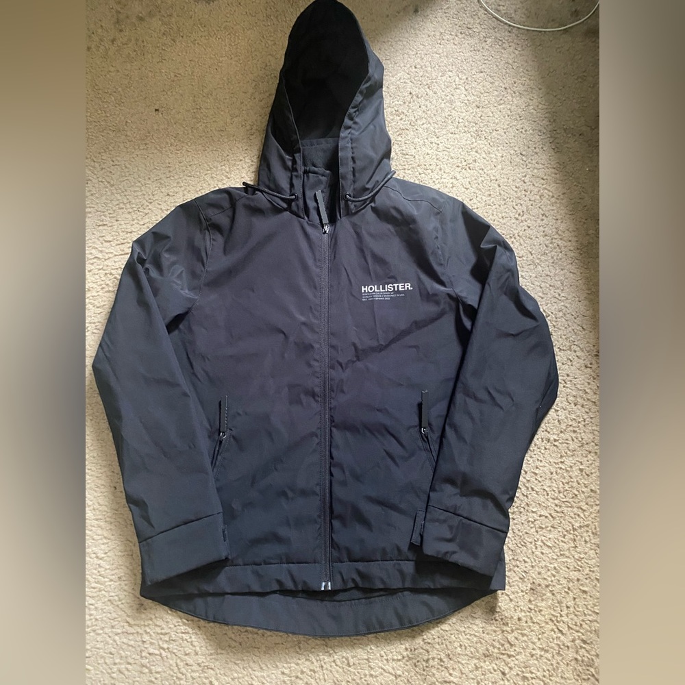 Hollister rain coat